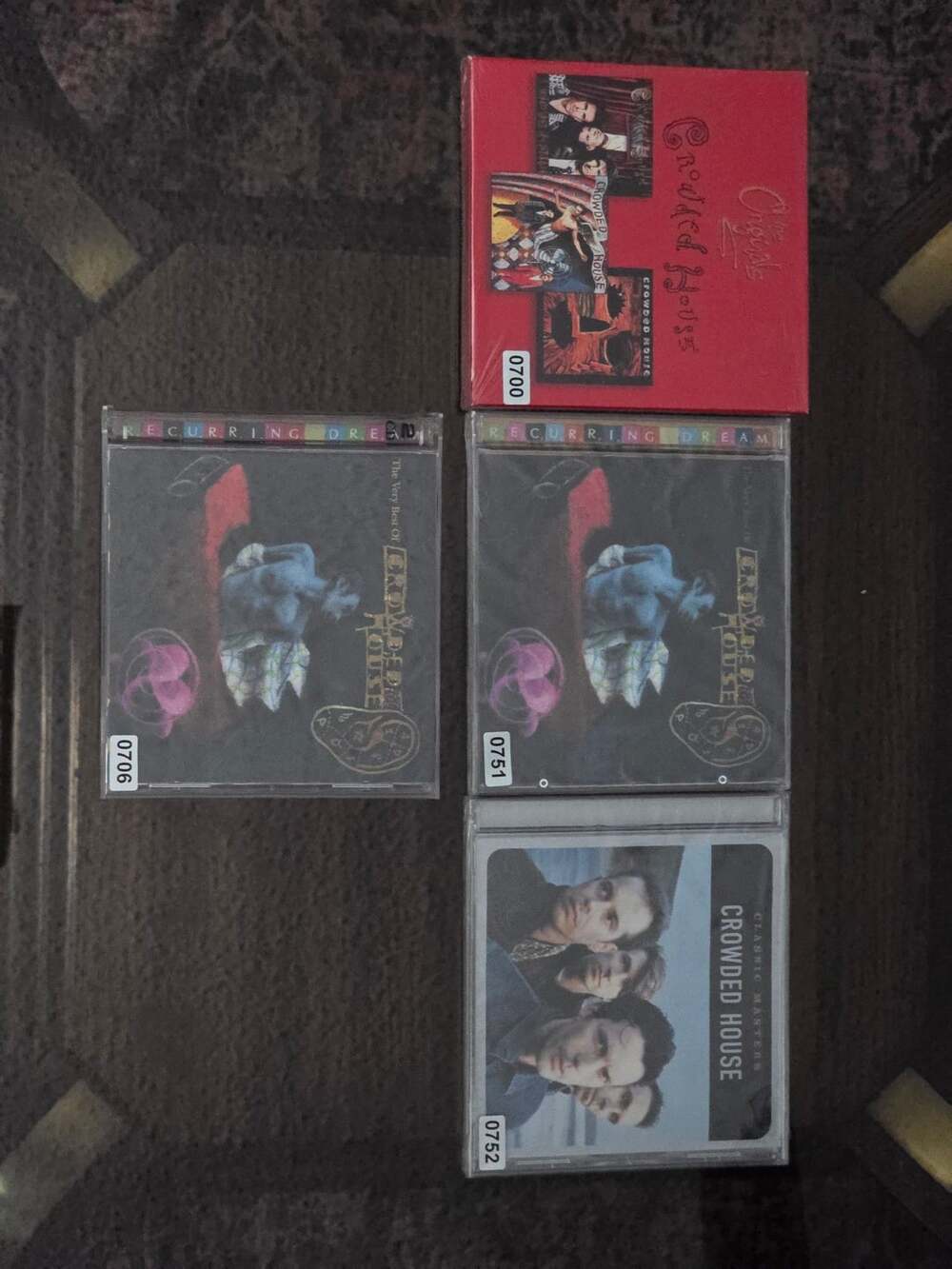 SEALED Crowded House 3 CD Lot The Originals Box Set (with an open box duplicate)